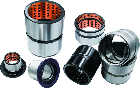 qualità  1195200 Bushing  80*95*80 Bucket Bush PC200 Bushing  Black Bushing with oil holes fabbrica