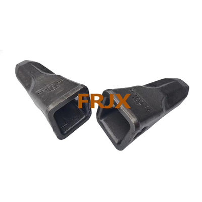100% Nuovo Bucket Tips Excavator Denti Precisione Fusione Giallo / Nero